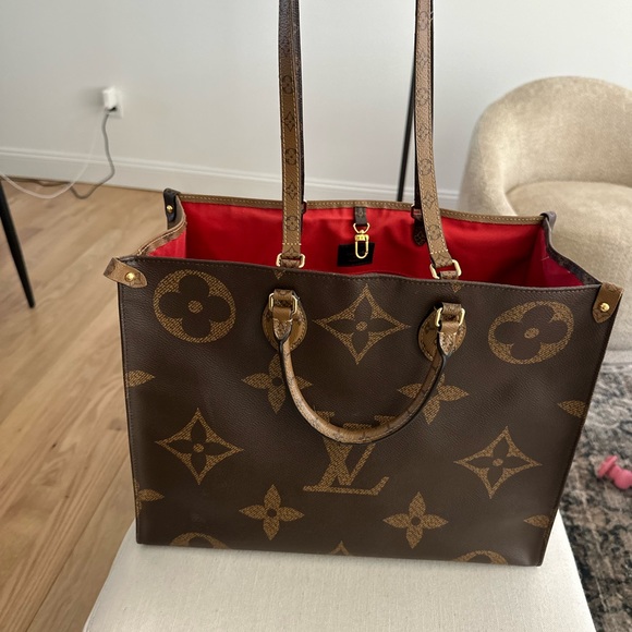 Louis Vuitton on the go GM authentic bag - Picture 1 of 7